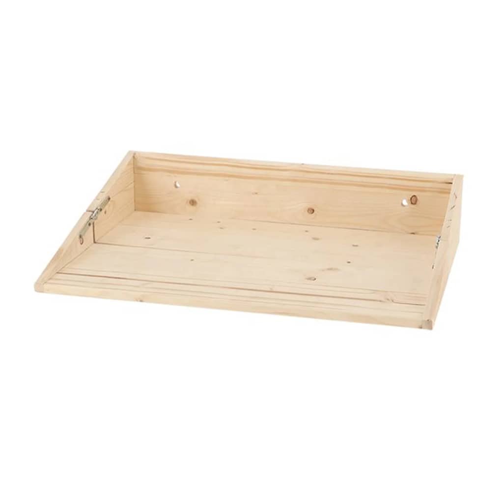 Esschert Design Wandbar met neerklapbaar schap S naturel afbeelding