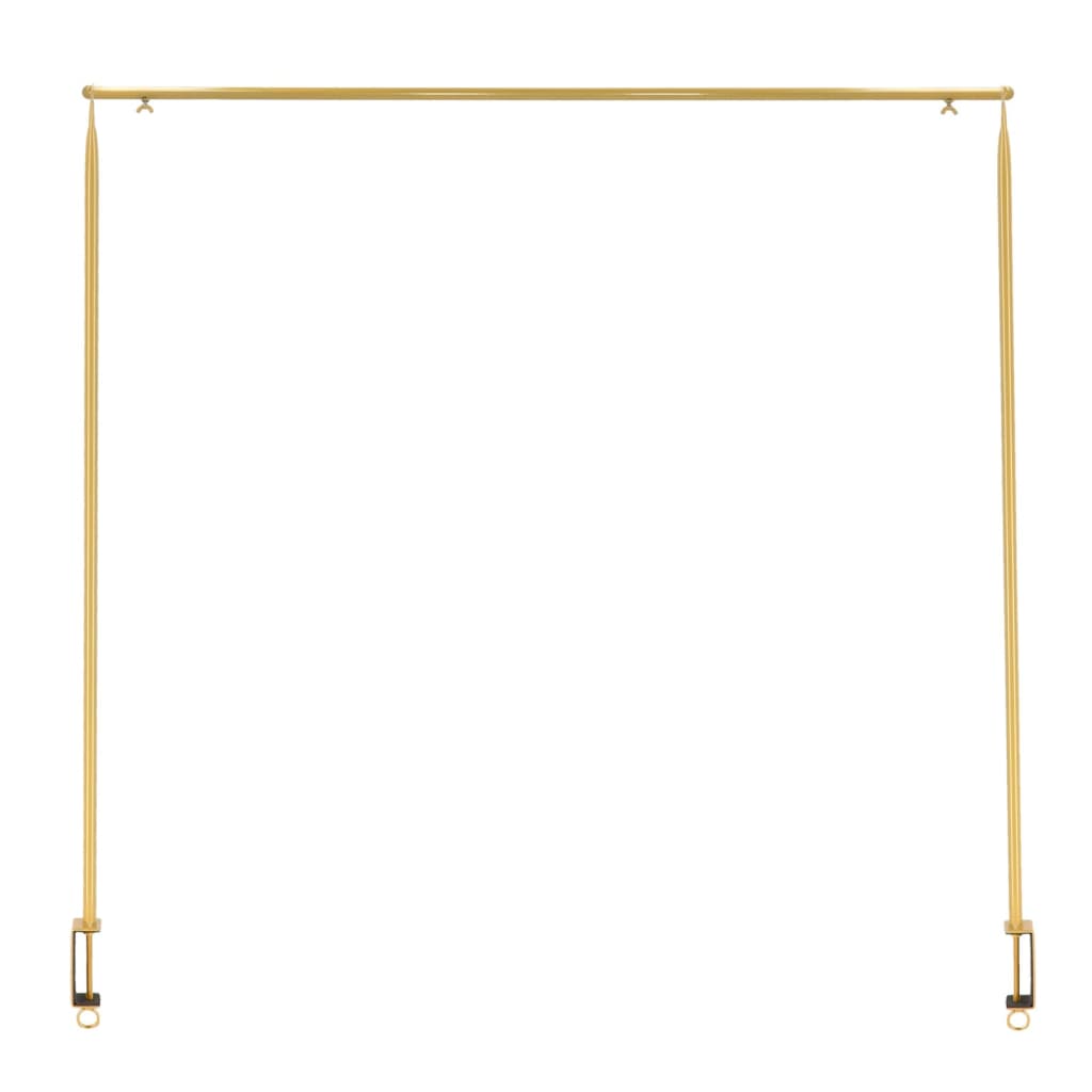 9: Esschert Design dekorativ bordstang med klemme guldfarvet