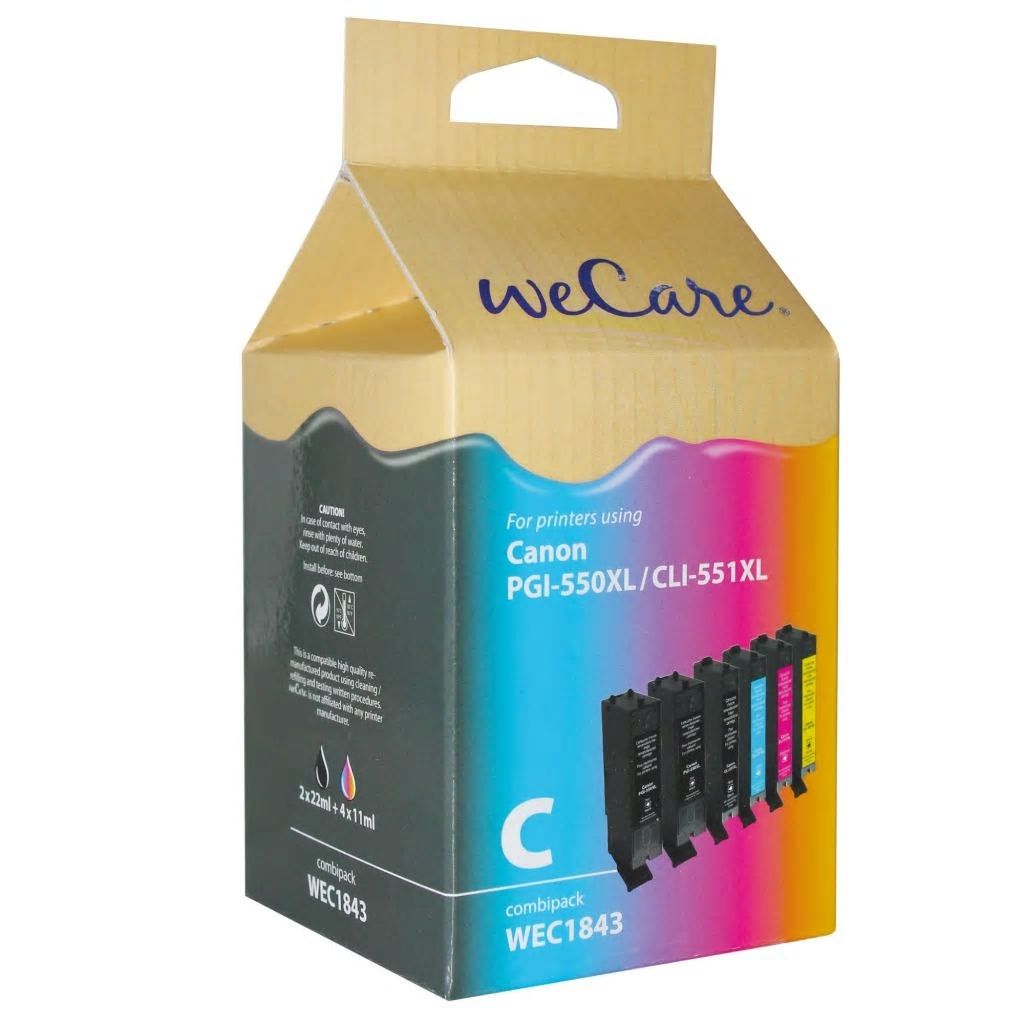 Wecare Canon Pgi-550xl/551xl A6 W1843