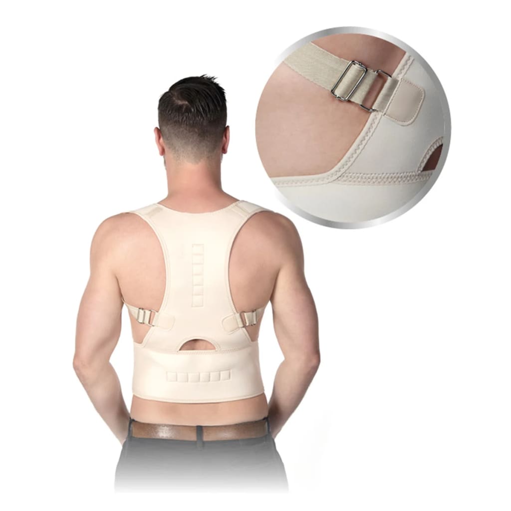 

Brandless Back Support Belt S-M wit BSB002