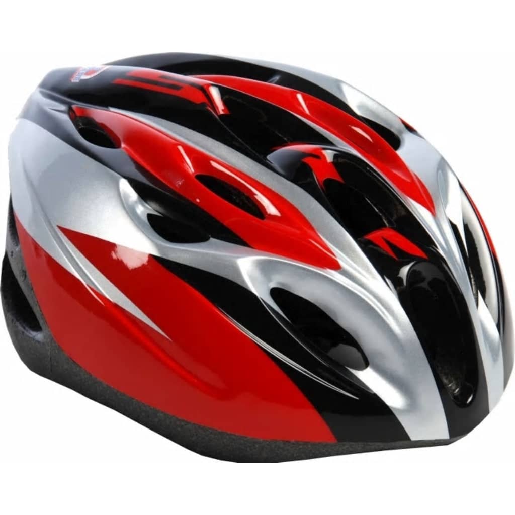 Salutoni Volwassene Fiets/Skate Helm Rood 55-59 cm