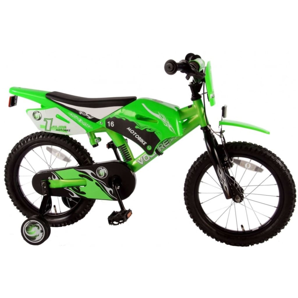 Afbeelding Volare Motobike 16 inch jongensfiets 95% afgemonteerd door Vidaxl.nl