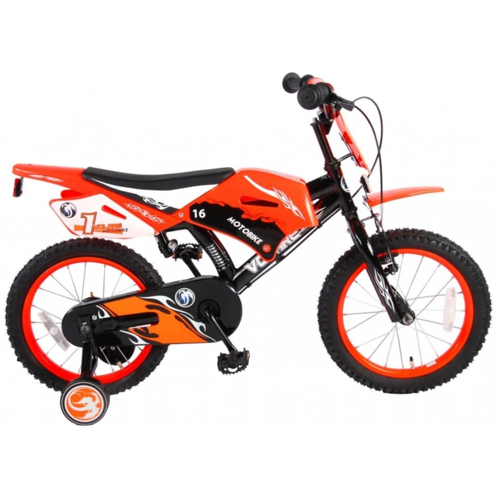 Volare Motorbike 16 inch jongensfiets met twee handremmen