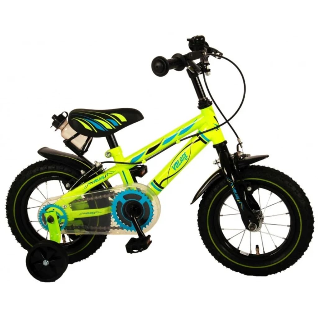 Volare Electric Green 12 inch Jongensfiets met 2 handremmen