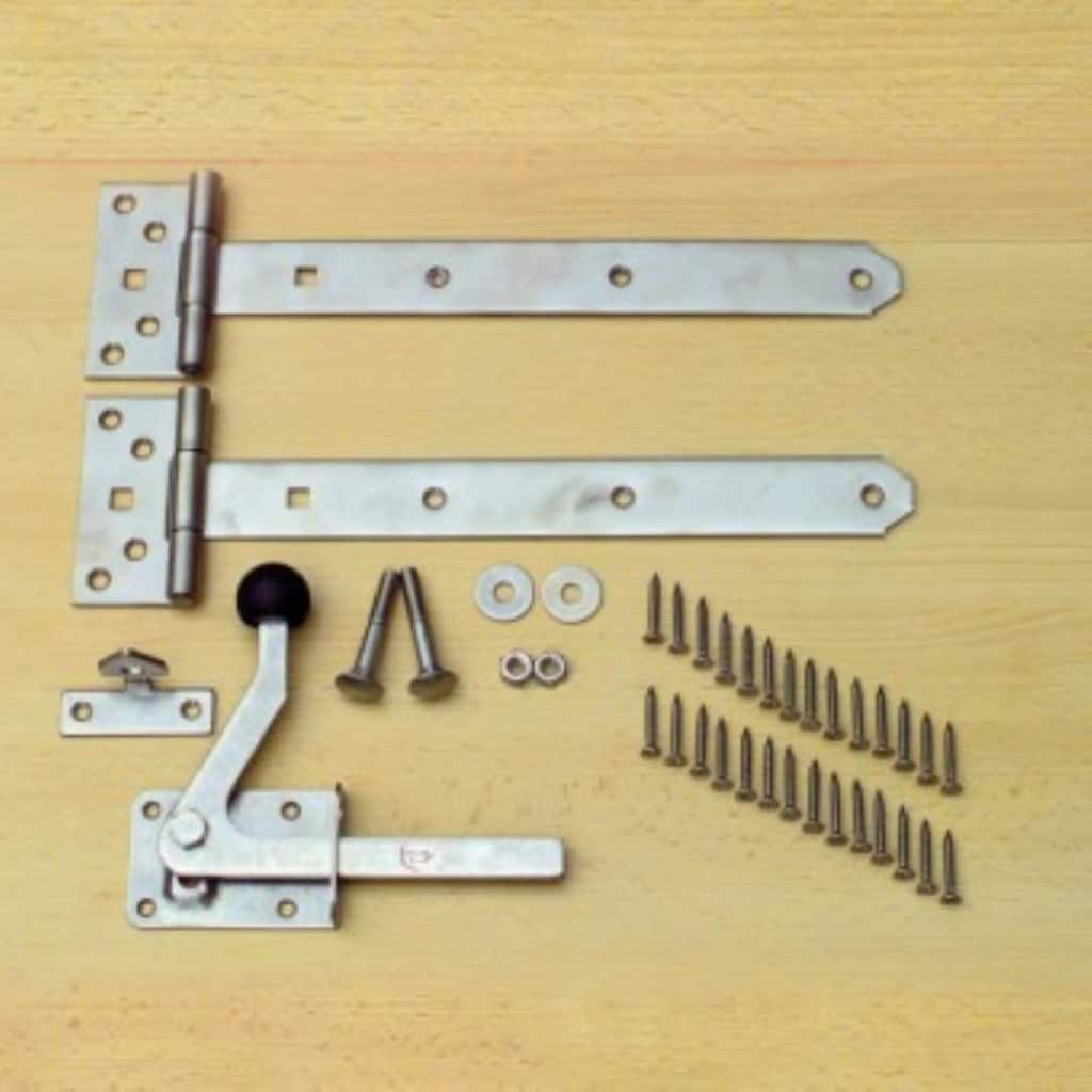 Tuinheksluiting RVS 300 mm