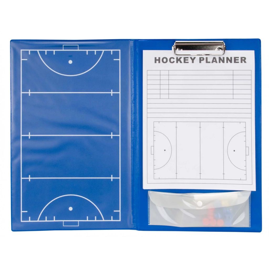 Rucanor coachmap hockey magnetisch 36 cm blauw