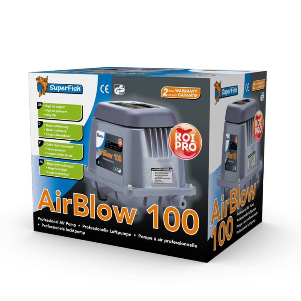 Afbeelding SuperFish air blow 100 door Vidaxl.nl