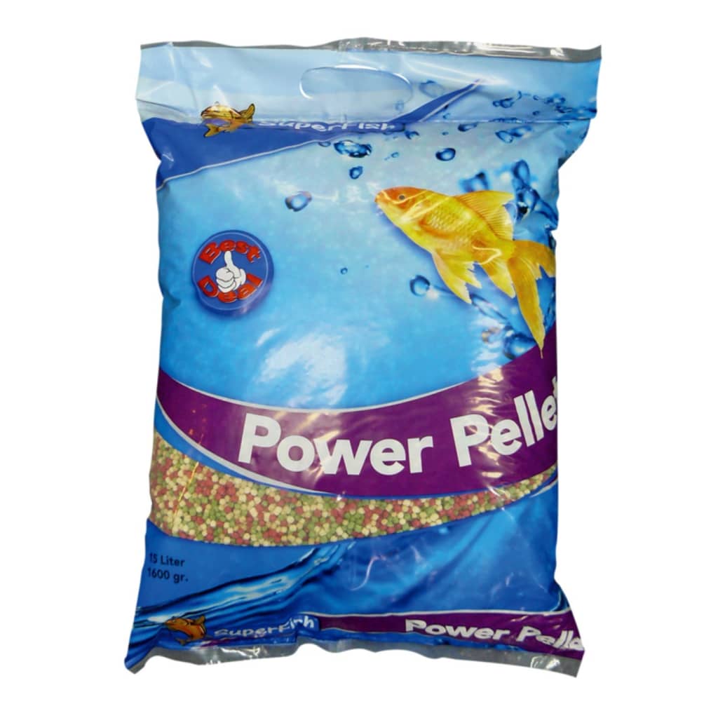 Afbeelding SuperFish power pellet zak 15 liter door Vidaxl.nl