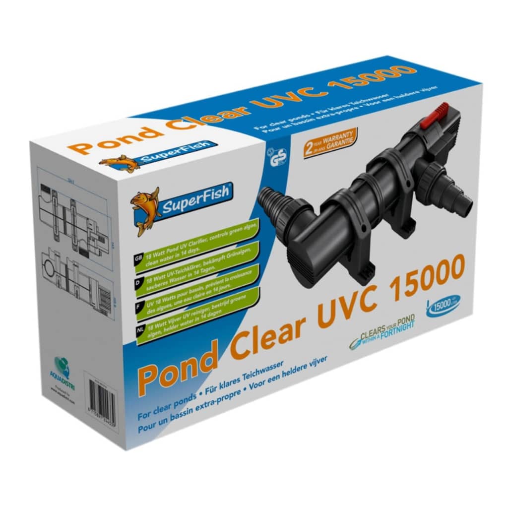 Afbeelding Superfish - Pond Clear UVC-set 18W door Vidaxl.nl