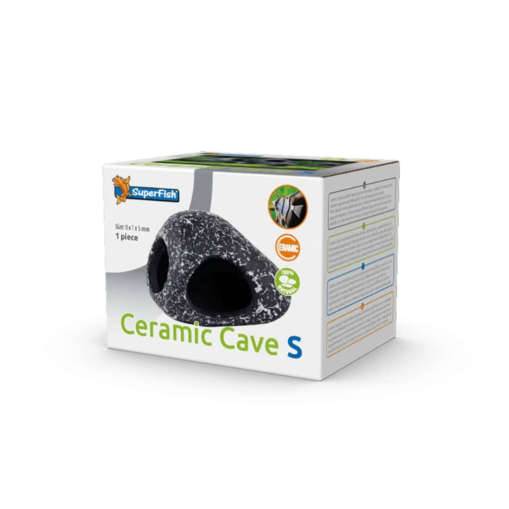 Afbeelding SuperFish ceramic cave s door Vidaxl.nl