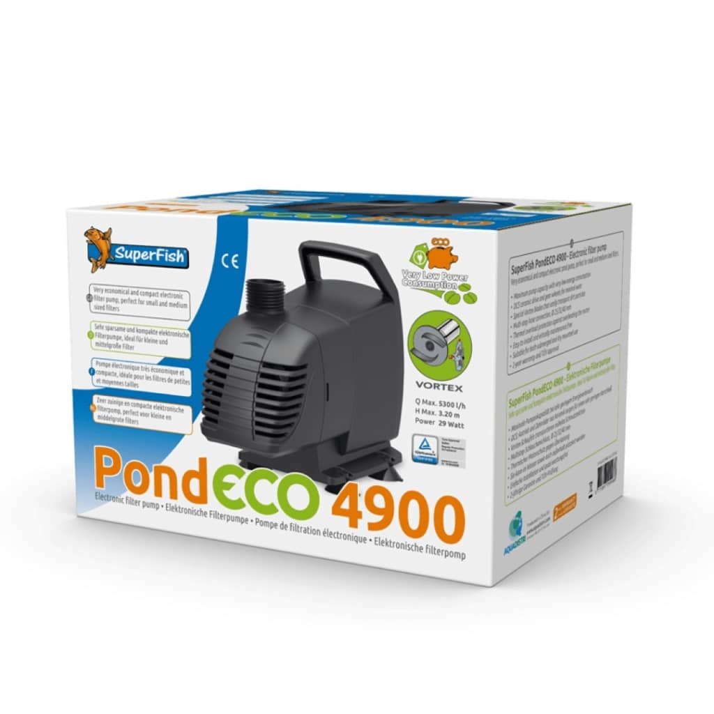 Afbeelding SuperFish pond eco 4900-29 w door Vidaxl.nl