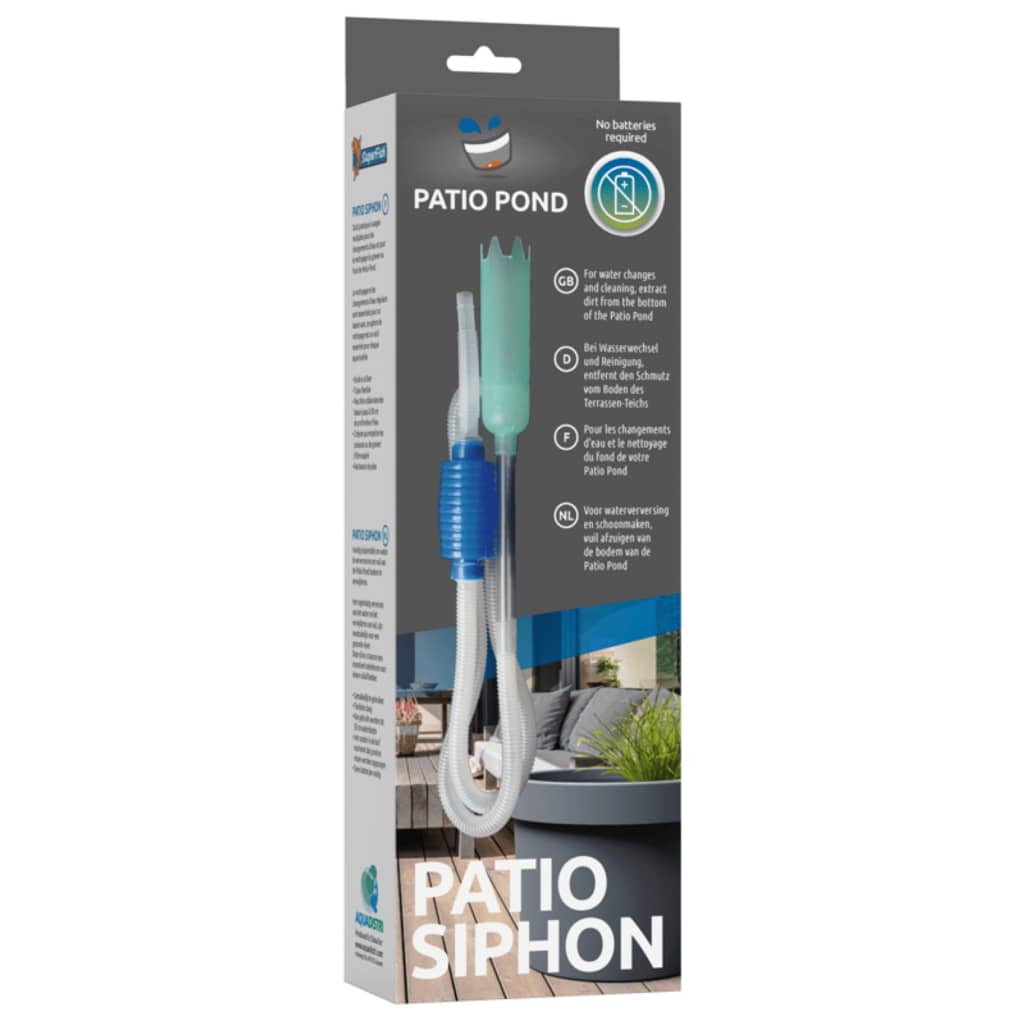 Afbeelding SuperFish patio pond siphon door Vidaxl.nl