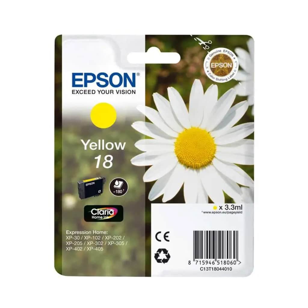 Epson 18 geel Cartridge