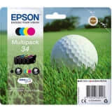 Pack Tinteiros EPSON Serie 34 WF-3720/3725 - C13T34664010