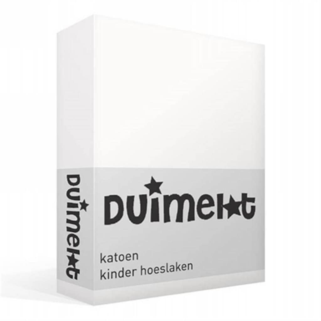 Afbeelding Duimelot katoen kinderhoeslaken - Junior (70x140 cm) - 100% katoen - door Vidaxl.nl