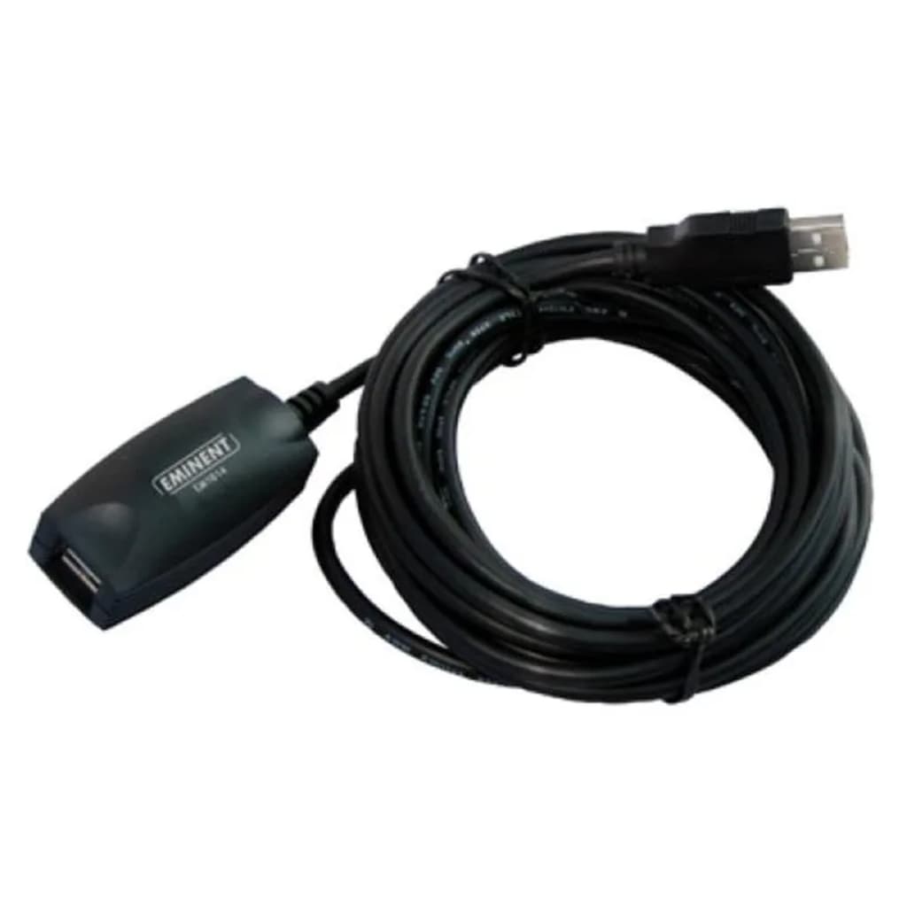 Afbeelding Onbekend Verlengbare Kabel Ewent EW1014 USB 2.0 5 m Zwart door Vidaxl.nl