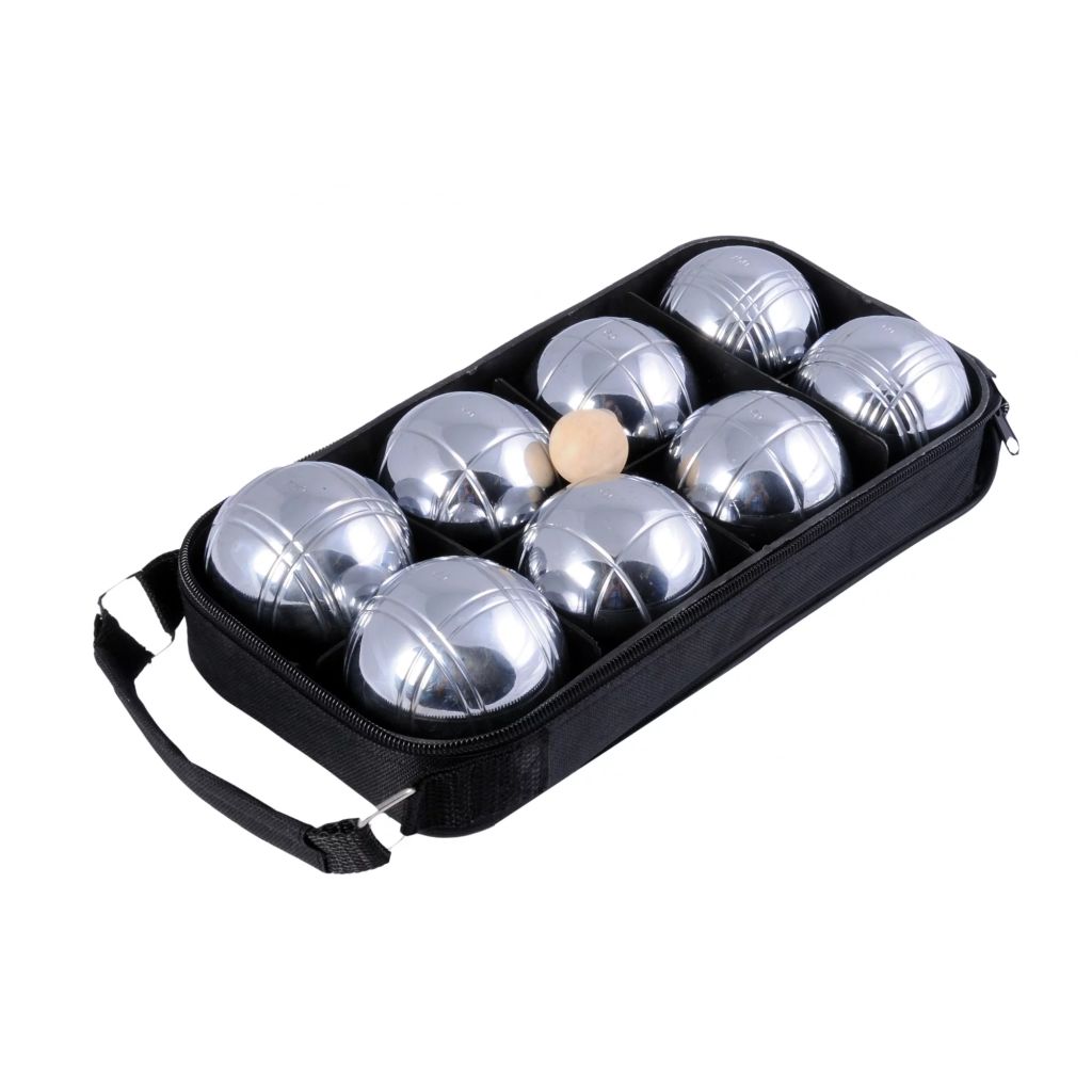 Afbeelding Longfield Games Jeu De Boules Set Metaal 8 Ballen door Vidaxl.nl