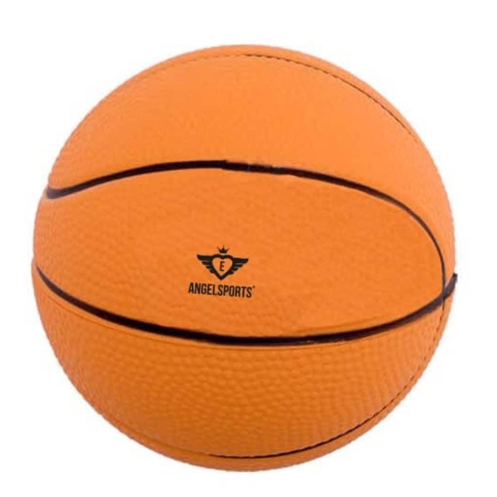 Angel Sports basketbal zacht 12,5 cm oranje