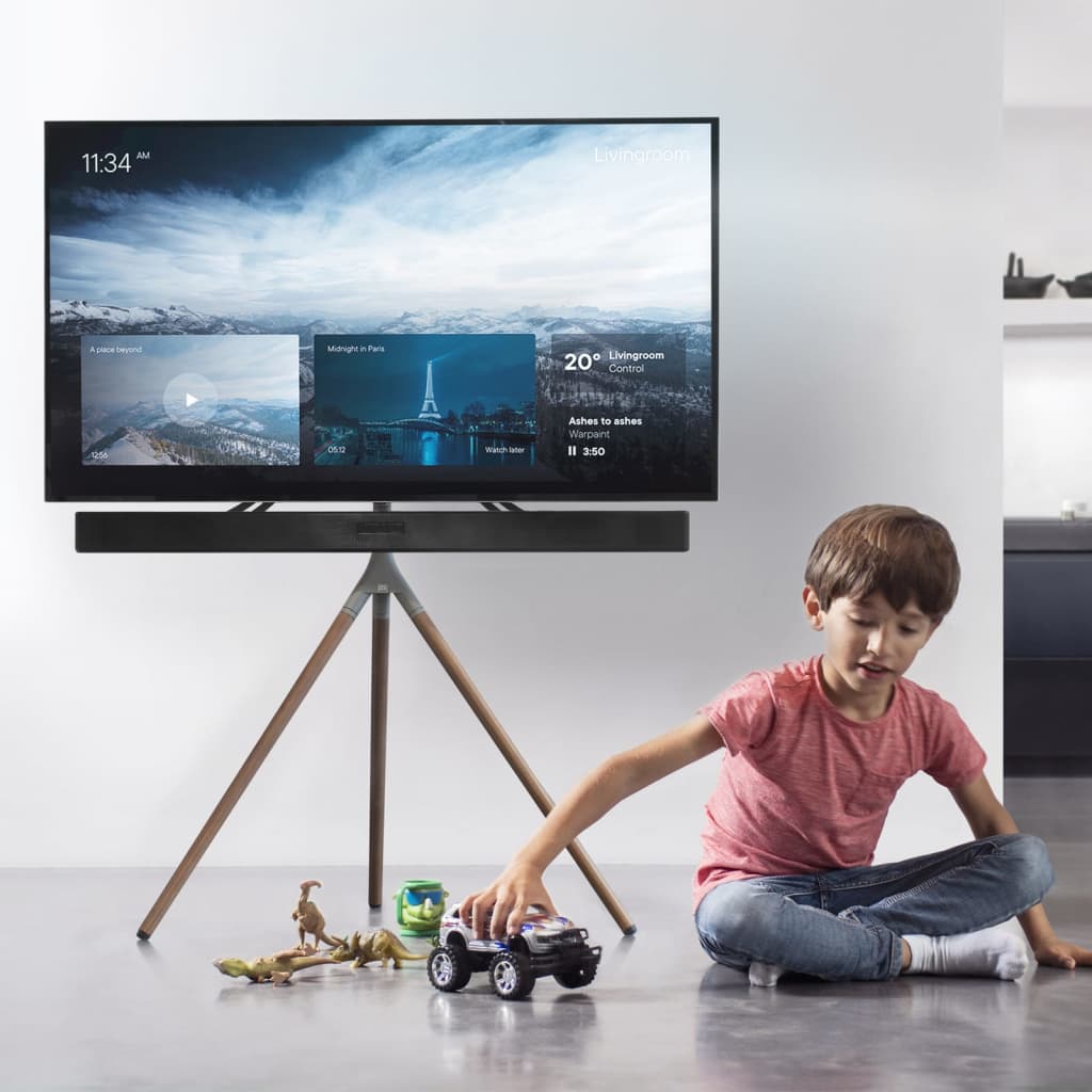 Afbeelding One For All Tv-standaard 32"-65" donkerbruin door Vidaxl.nl