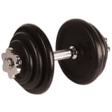 Avento Hantel 10 kg, czarny, 41 HL
