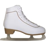 Nijdam Patins patinagem art. clássicos mulher, couro, 41, 0043-WIT-41