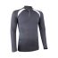 Avento Sportshirt Lange Mouw Extra Dik Unisex Antraciet Maat avento kopen in de aanbieding