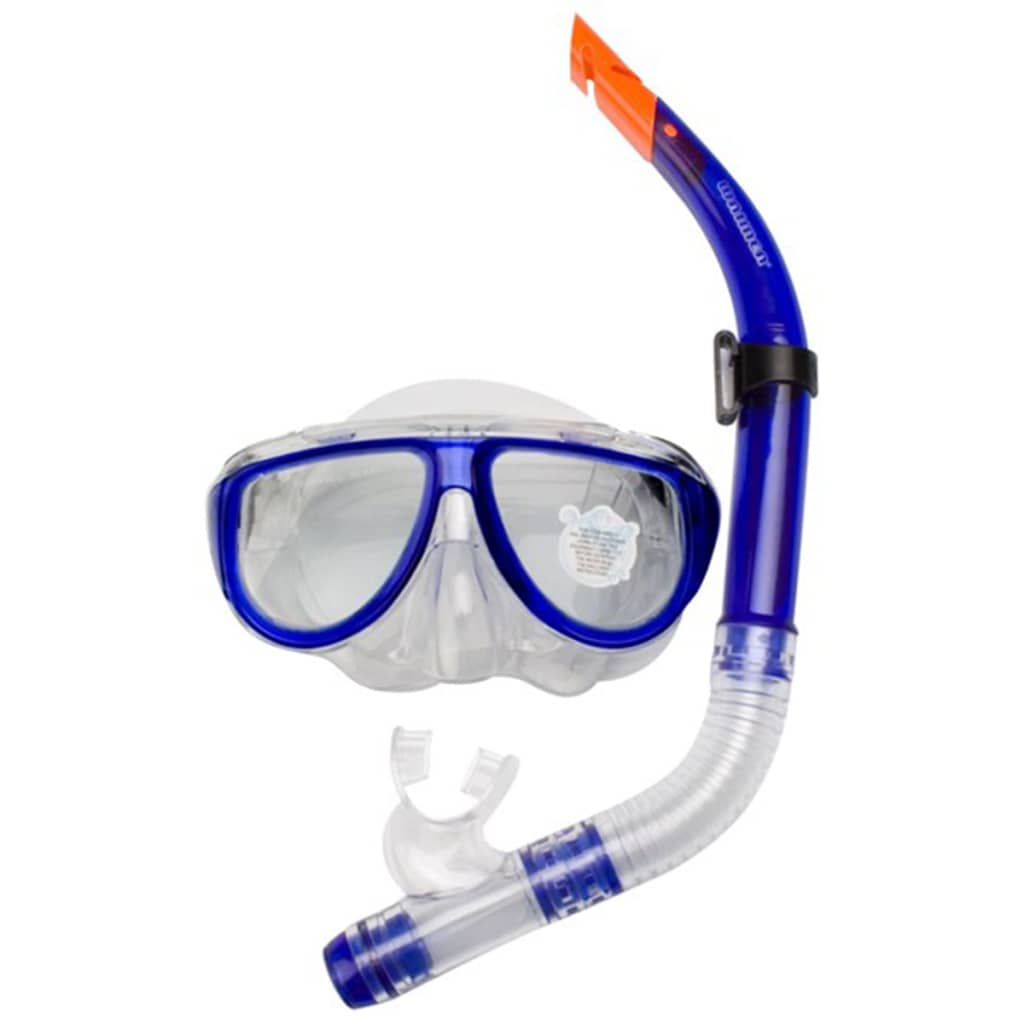 Afbeelding Waimea Senior Duikbril met snorkel kobaltblauw door Vidaxl.nl