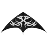 Cerf-volant acrobatique Airow Airwolf noir/blanc