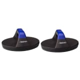 Avento Obrotowe uchwyty do pompek, 2 szt, czarne, 41VY-ZWK-Uni