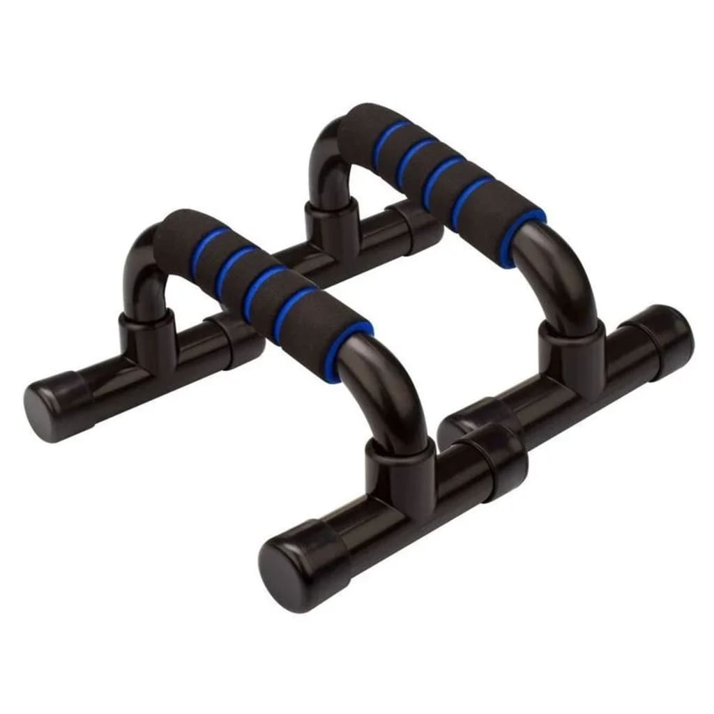 Avento Push-Up Grips Zwart/Kobalt