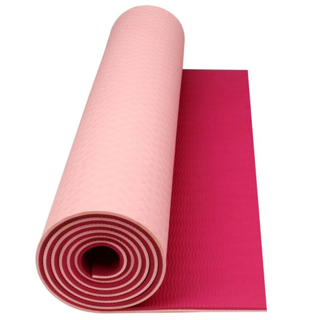 Afbeelding Avento fitness-/yogamat fuchsia/zacht roze 41WC door Vidaxl.nl