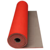 Avento Fitness/Yoga-Matte Leuchtorange/Beige 41WC