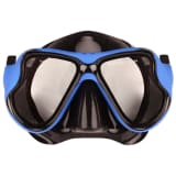 Waimea Tauchermaske Gummi Schwarz/Kobaltblau 88DL