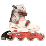 Nijdam patins em linha junior, 34-37 rosa/antracite 52SC