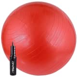 Avento Ballon de fitness avec pompe 65 cm Rouge 41VV-ROZ