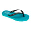 Waimea Teenslippers Junior Print Blauw Aqua Zwart Maat 35 waimea kopen in de aanbieding