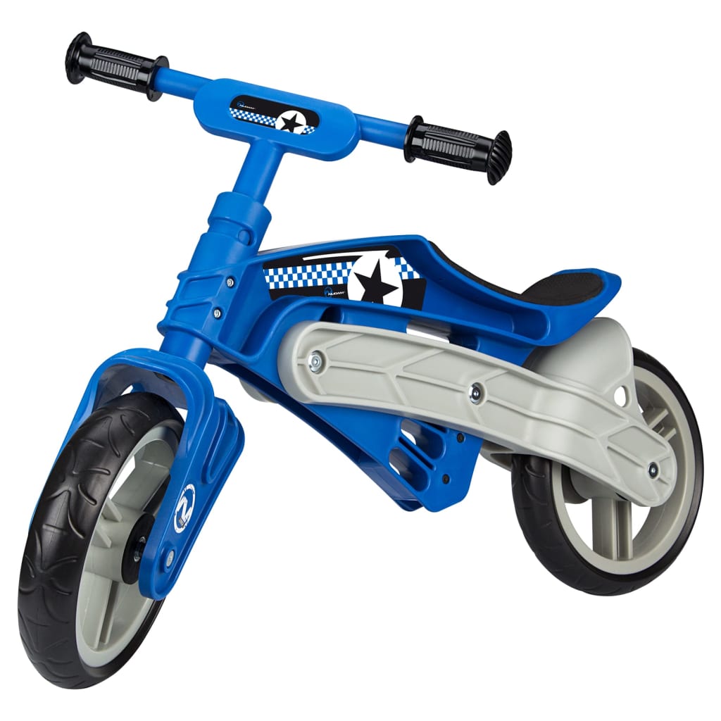 Nijdam Loopfiets verstelbaar N Rider 10 Inch Junior Blauw