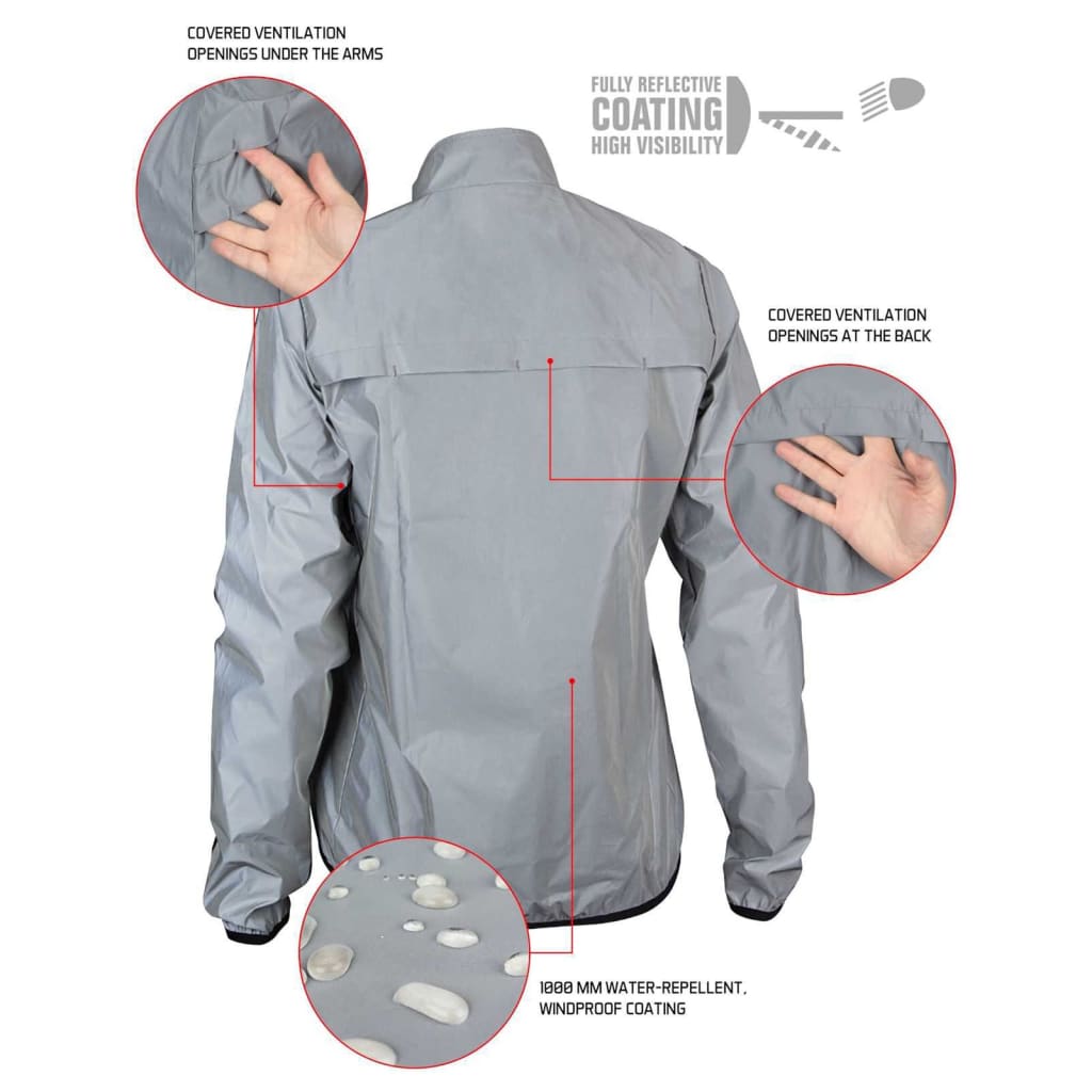 Avento reflektirajuća ženska jakna za trčanje 36 74RB-ZIL-36  