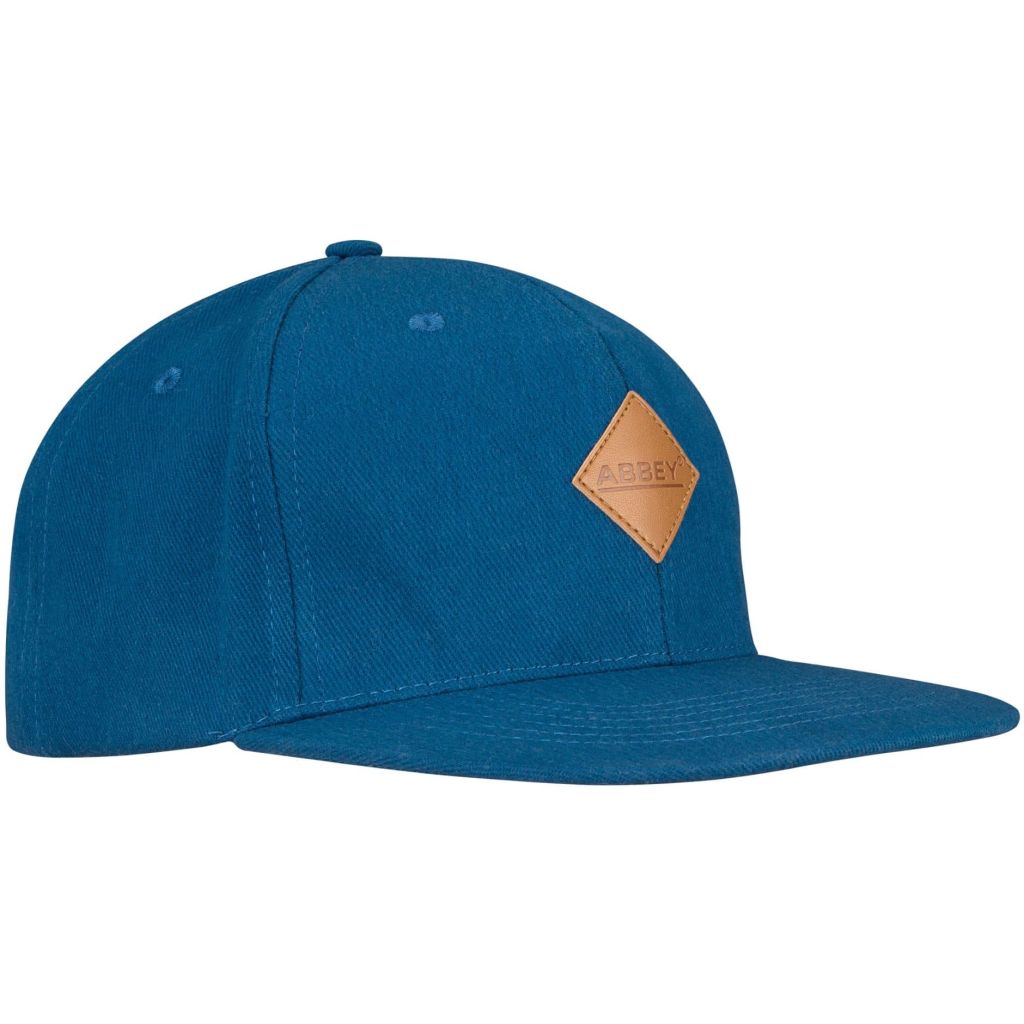 Abbey baseballcap Snapback unisex blauw