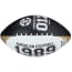 New Port American Football Mini Zwartwit Maat 3 new port kopen in de aanbieding