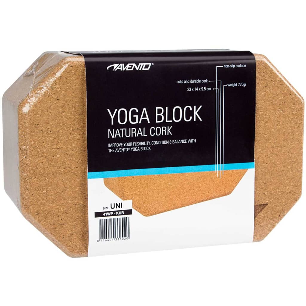 Blocco Da Yoga In Sughero 41WP-KUR-Uni Avento 14 width=274