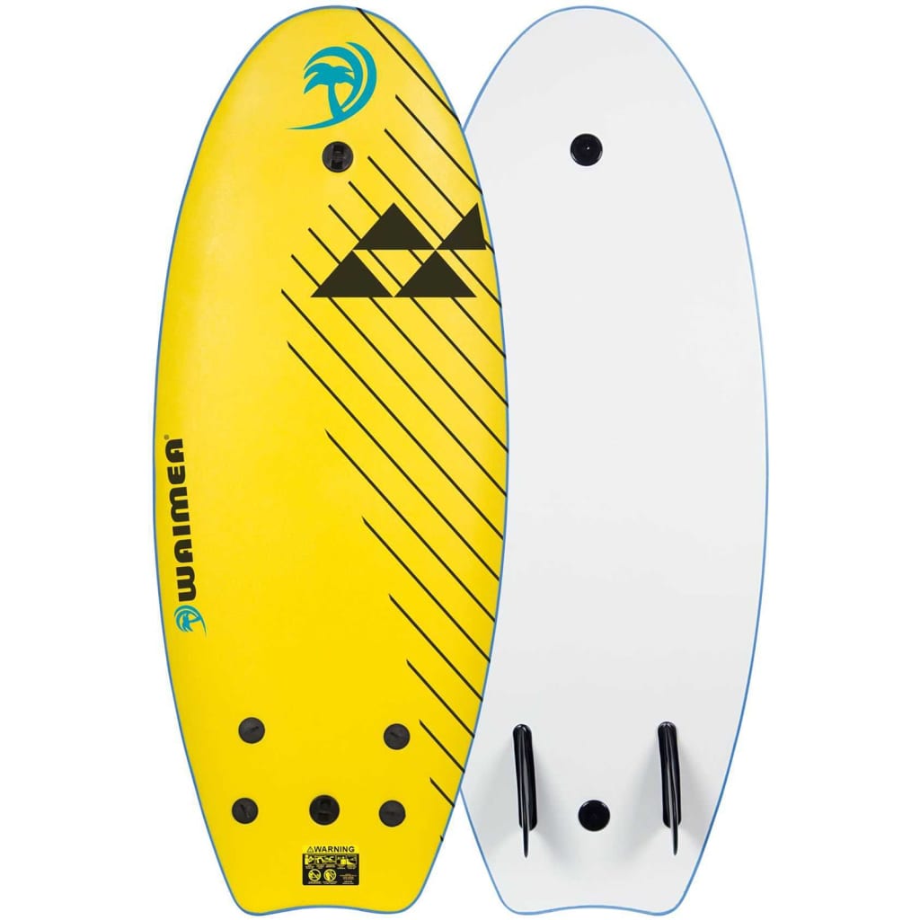 Waimea Surffilauta EPS 114 cm keltainen 52WZ-GLB-Uni