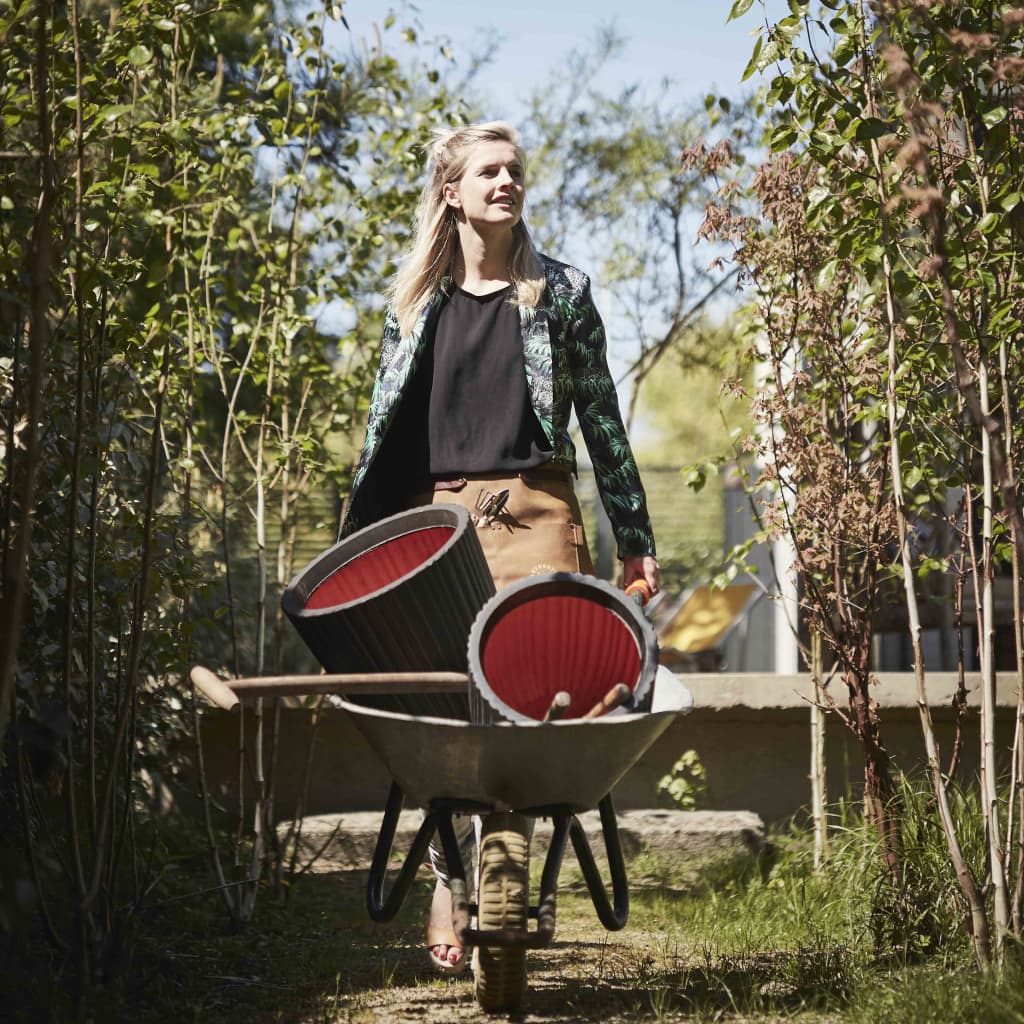 Кашпа Urban Tube, 43x41 см, черна, KBLT933