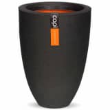 Capi Bloempot Urban Smooth elegant laag 36x47 cm zwart PKBL782