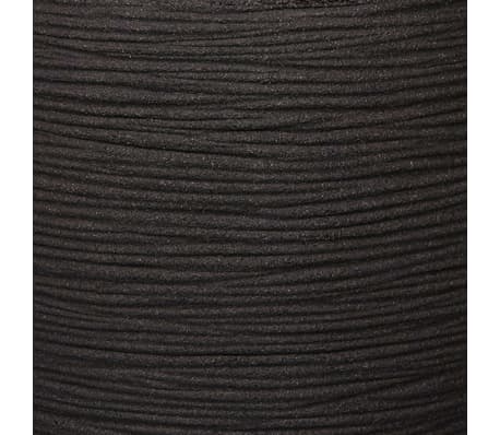 Capi Βάζο Nature Rib Elegant Low Μαύρο 46x58 εκ. KBLR783