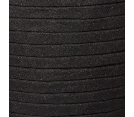 Capi Vase Nature Row Tapered 42x38 cm Black KBLRO362