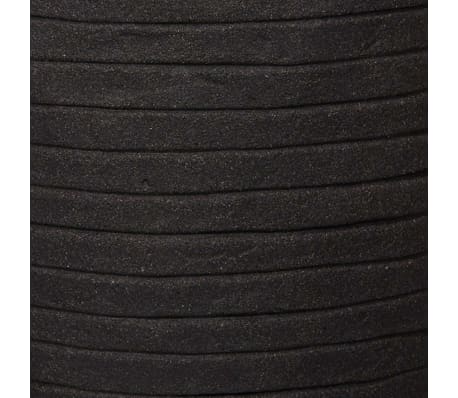 Capi Vas de plante Nature Row elegant, negru, 46x58 cm, mic, KBLRO783