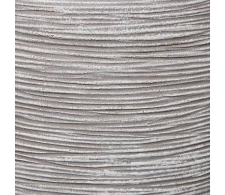 Capi Planter Nature Rib Square 40x40 cm Ivory KOFI903