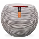 Capi Bloempot Nature Rib bolvormig 40x32 cm ivoor PKOFI270