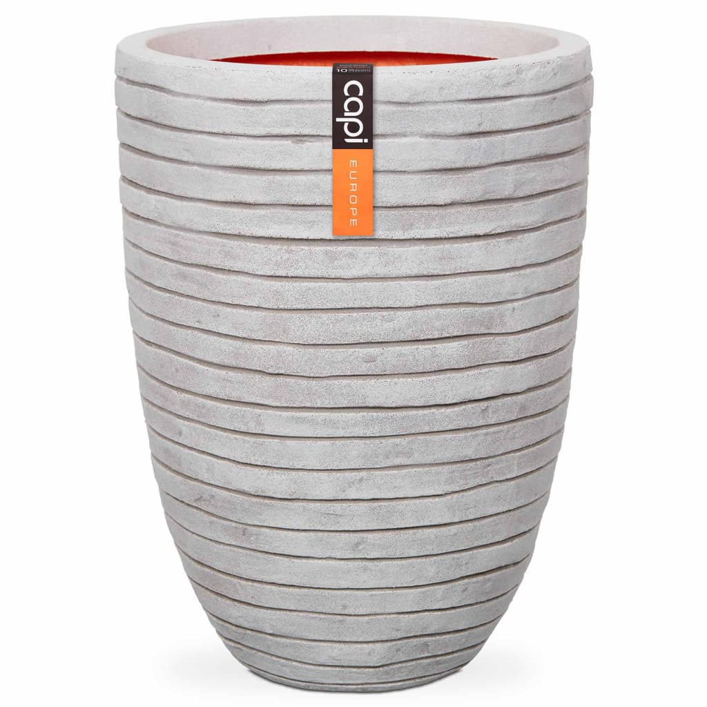 

Capi Bloempot Nature Row elegant laag 36x47 cm ivoorkleurig PKRWI782